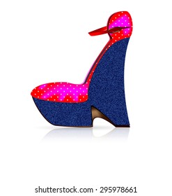 pink-jeans shoe
