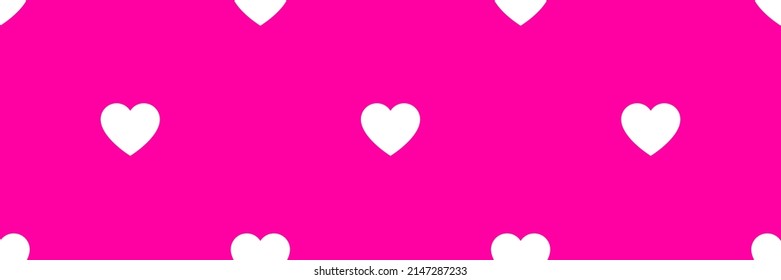 Pinkpurple seamless, repeatable heart shape, icon pattern, texture. Heart wrapper, wrapping paper background