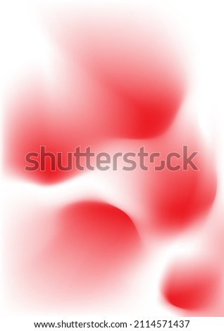 Pink-red fluid art abstract background vector. Blur flow liquid graphic with gradient mesh design, modern aura shape pattern. Watercolor paint illustration for banner, cover, backdrop and wallpaper. 