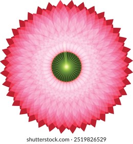 pink-red lotus flower vector design