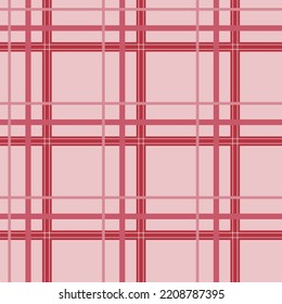 Pink-red seamless checkered background pattern. Seamless Pattern Of Picnic Tablecloth. Delicate print for textiles, wallpaper