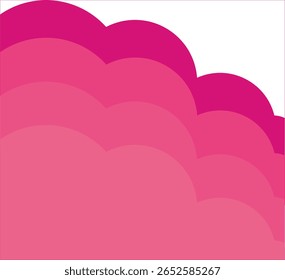 pinky gradations colors cloudy background elements