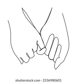 Pinky promise finger line art style vector illustration
Pinky Swear Printable art. Pinky Promise Line Art. Minimalist Print art design