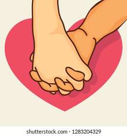  Pinky Promise  hands with heart