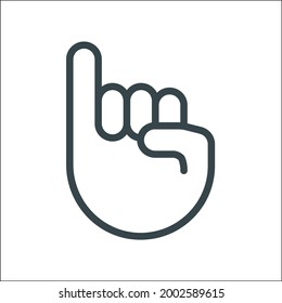 Pinky promise icon finger vector trustworthy swear cooperation friendship. Pinky promise emoji