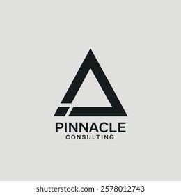 Pinnacle Consulting Logo Design idea