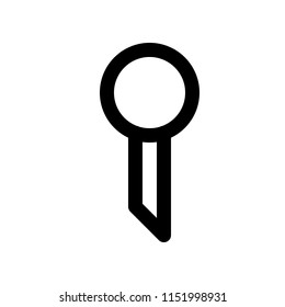 pinned map location
