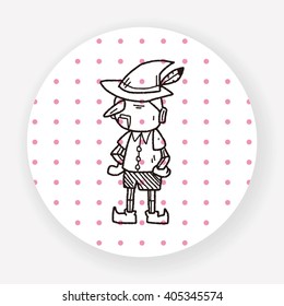 pinocchio doodle