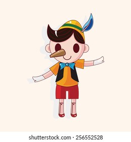 Pinocchio theme elements