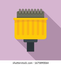 Icono de adaptador de pines. Icono vectorial de adaptador de pines para diseño web