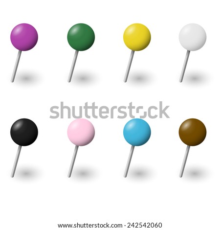 Pins Collection - 8 pieces