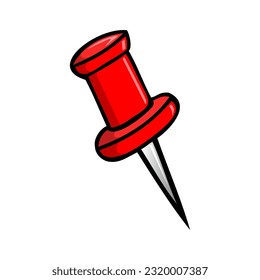 pins doodle vector illustration,isolated on white background,top view