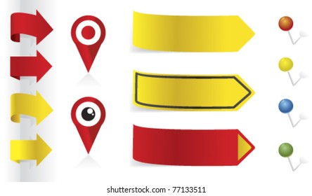 pins and labels