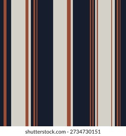 Pinstripe blue and red seamless pattern with narrow lines. Classic fabric. Elegant design. Simple monochrome background. Print, wallpaper, pajama.