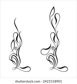 Pinstripe Design Vector Art Illustration