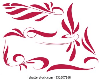 pinstripe style set