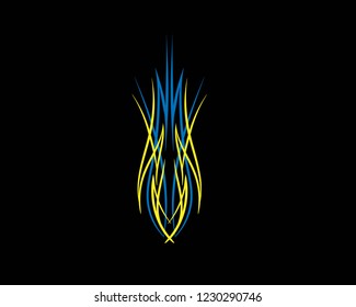 pinstripe vector stock