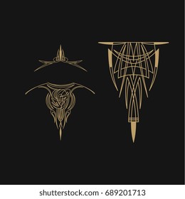 Pinstripe Vehicle Graphic Decorative Vector Vinyl Decal