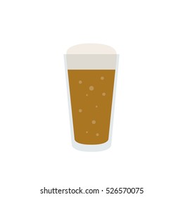 pint of beer icon. vector illustration