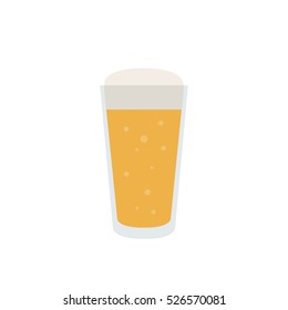 pint of beer icon. vector illustration