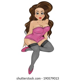 Pin-up girl