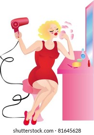 Pin-up girl