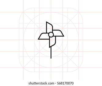 Pinwheel icon