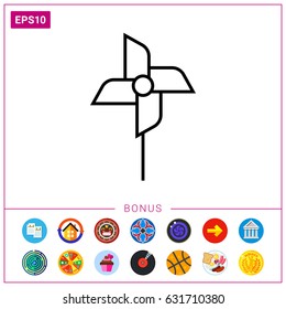 Pinwheel icon