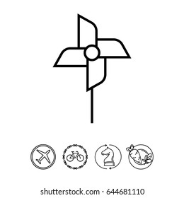 Pinwheel icon