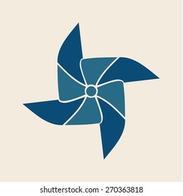 Vector de ilustración PINWHEEL