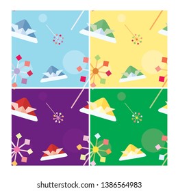 Pinwheel and Origami Hat  Wallpaper for Children Day 