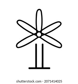 Pinrad, Vektorsymbol. Illustrationsstil für Design, Logo oder kreatives Design