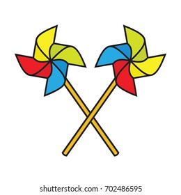 pinwheel windmill propeller
