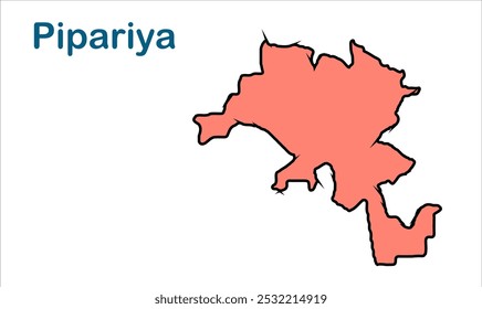 Pipariya subdivision map, Lakhisarai District, Bihar State, Republic of India, Government of Bihar, Indian territory, Eastern India, politics, village, tourism