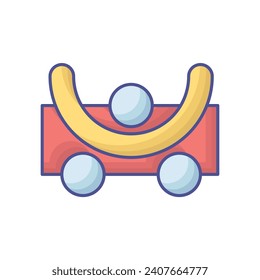 Pipe Bender Machine lineal color icon, color outline icon, vector, pixel perfect icon