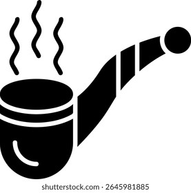 Pipe Cigar New Creative Vector Icon Design