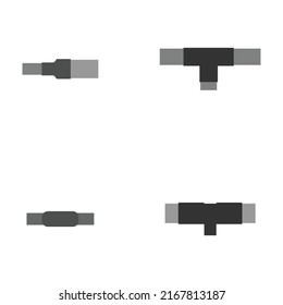 Illustrationsbild für Rohrverbindungsleitungen