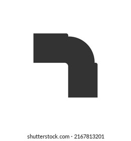 pipe connection icon illustration design