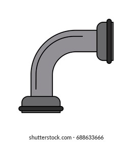 pipe or drain icon image 