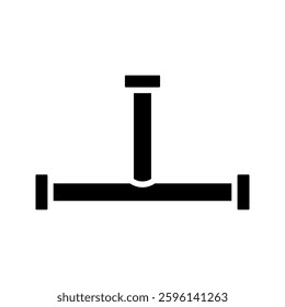pipe icon color editable on white background