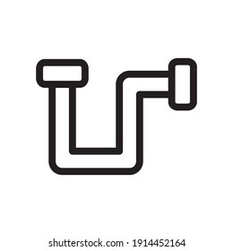 Pipe Icon Design Logo Template Illustration