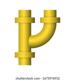 Pipe icon and flange fitting for pipeline connection with valve and other pipe. Using for transportation liquid or gas i.e. crude, oil, natural gas, sewage, wastewater. Also for plumbing, irrigation.