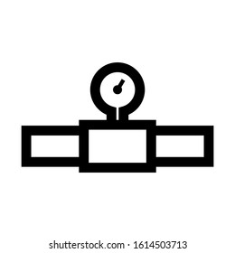 pipe icon isolated sign symbol vector illustration - high quality black style vector icons
