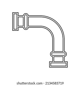 Pipe-Symbol im Linienstil