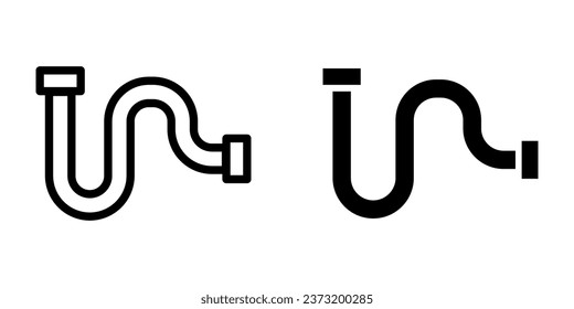 Pipe Icon, for mobile concept and web design. vector illustration