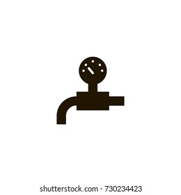 pipe icon. sign design