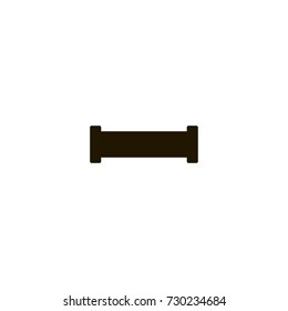 pipe icon. sign design