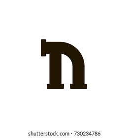 pipe icon. sign design