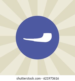 pipe icon. sign design. background