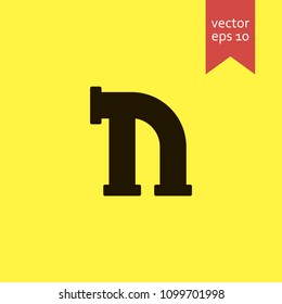 pipe. pipe icon. sign design. Vector EPS 10.